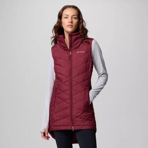 Columbia Heavely Long Vest Rich Wine